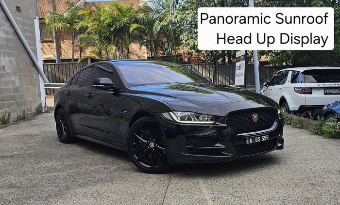 2016 Jaguar XE 25t R-Sport X760 MY17 Cosmic Black