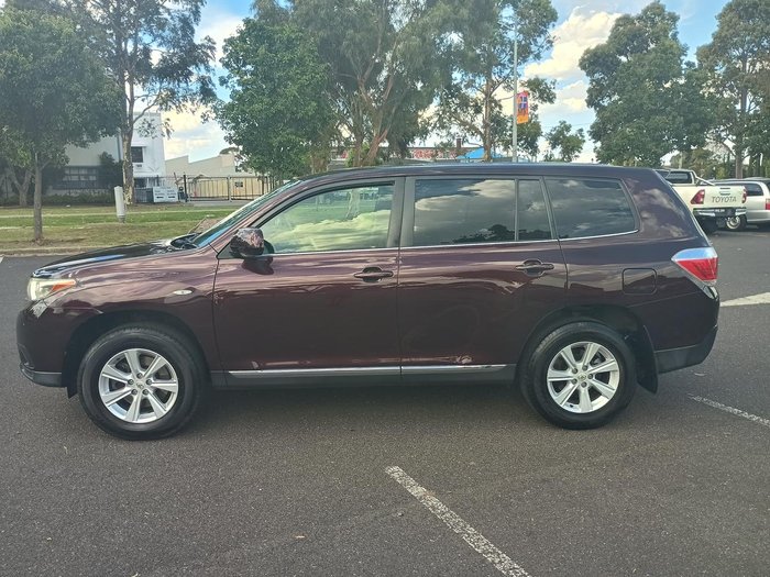 2012 Toyota Kluger KX-R GSU40R MY12 Dark Furnace