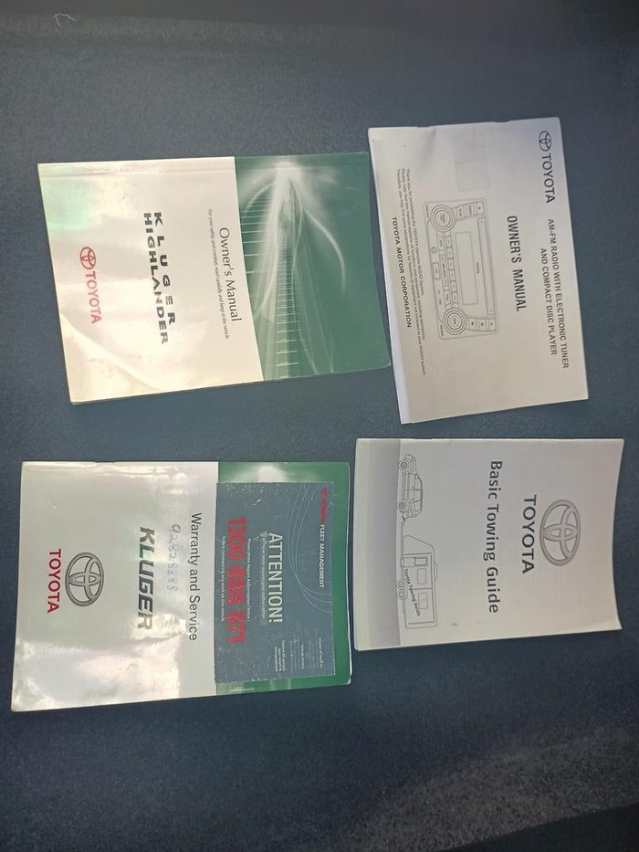 2012 Toyota Kluger KX-R GSU40R MY12 Dark Furnace