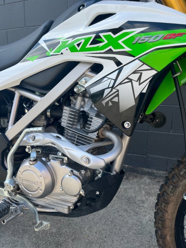 2019 Kawasaki KLX150BF SE WHITE