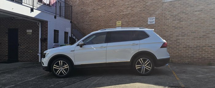 2018 Volkswagen Tiguan 140TDI Highline Allspace 5N MY18 Four Wheel Drive Pure White