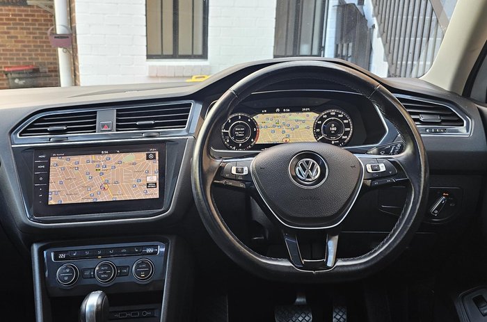 2018 Volkswagen Tiguan 140TDI Highline Allspace 5N MY18 Four Wheel Drive Pure White