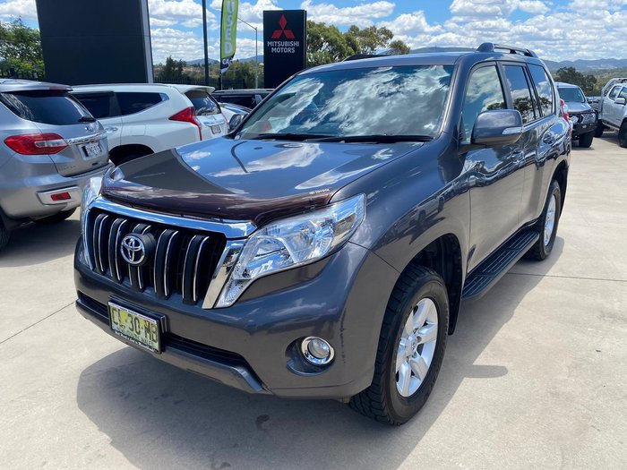 2017 Toyota Landcruiser Prado GXL GDJ150R 4X4 Dual Range Graphite
