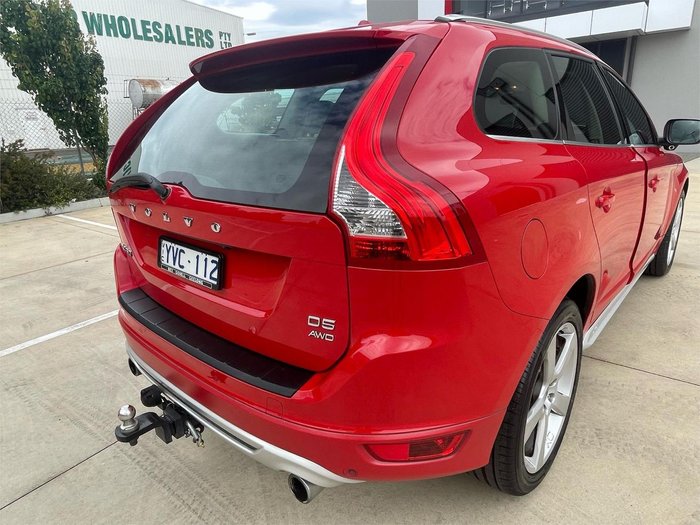 2012 Volvo XC60 D5 R-Design MY12 AWD Passion Red