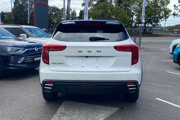 2025 GWM Haval Jolion Lux A01 Hamilton White (9C01)
