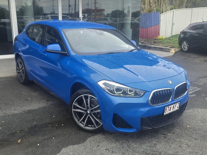 2022 BMW X2 sDrive18i M Sport F39 M Misano Blue