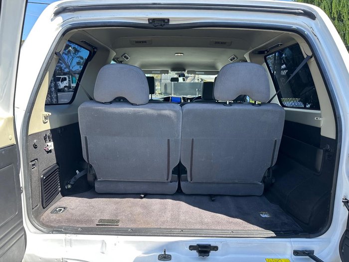 2011 Nissan Patrol ST GU 7 MY10 4X4 Dual Range White