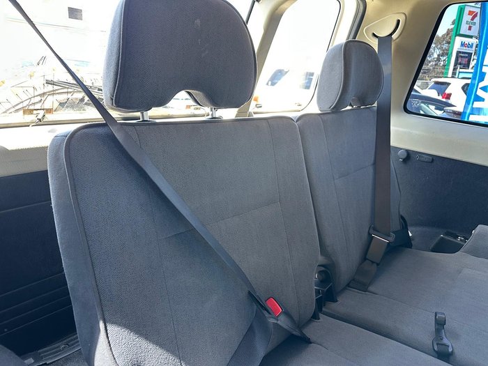 2011 Nissan Patrol ST GU 7 MY10 4X4 Dual Range White