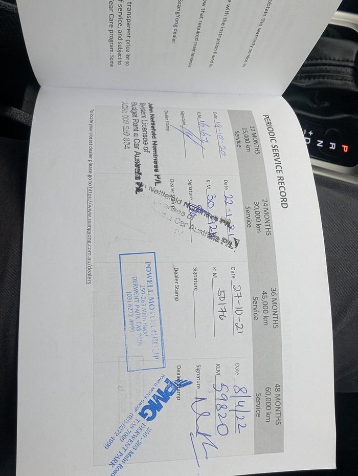 2019 SsangYong Tivoli ELX X100 Dandy Blue