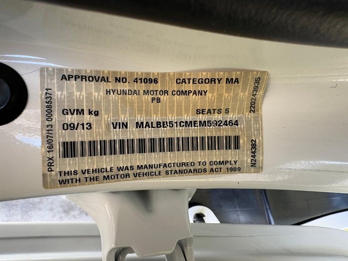 2013 Hyundai i20 Active