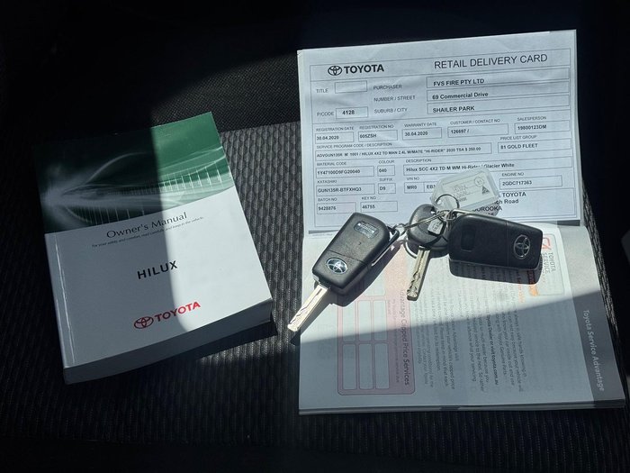 2020 Toyota Hilux Workmate Hi-Rider