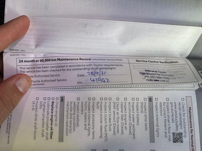 2020 Toyota Hilux Workmate Hi-Rider