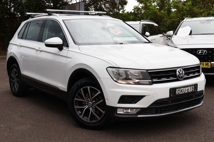 2016 Volkswagen Tiguan 110TDI Comfortline 5N MY17 Four Wheel Drive Pure White