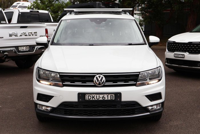 2016 Volkswagen Tiguan 110TDI Comfortline 5N MY17 Four Wheel Drive Pure White