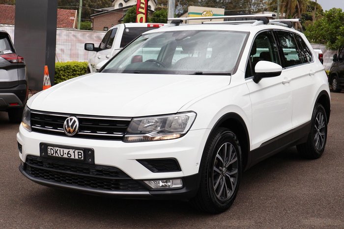 2016 Volkswagen Tiguan 110TDI Comfortline 5N MY17 Four Wheel Drive Pure White