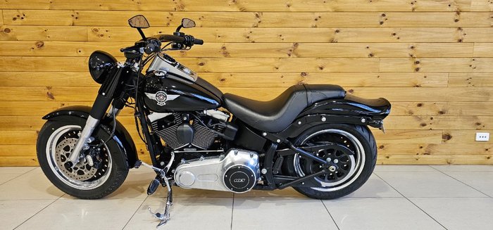 2014 Harley-davidson FLSTFB FAT BOY LO Black
