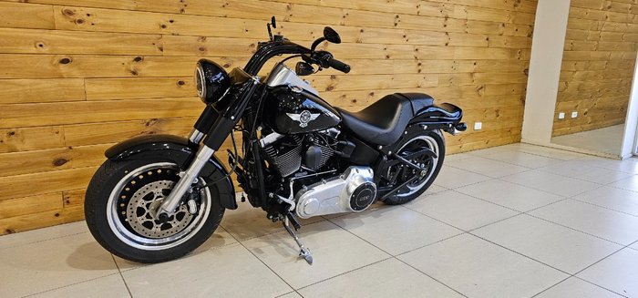 2014 Harley-davidson FLSTFB FAT BOY LO Black