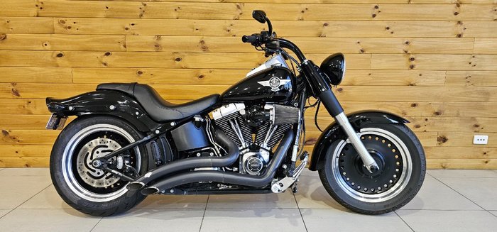 2014 Harley-davidson FLSTFB FAT BOY LO Black