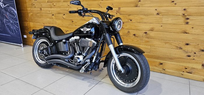 2014 Harley-davidson FLSTFB FAT BOY LO Black