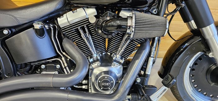 2014 Harley-davidson FLSTFB FAT BOY LO Black