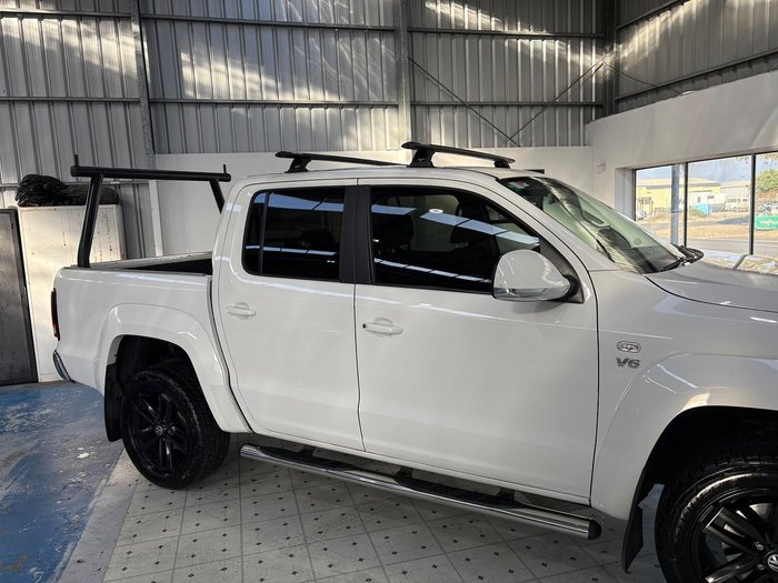2018 Volkswagen Amarok TDI550 Sportline 2H MY19 4X4 Constant Candy White
