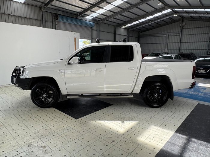 2018 Volkswagen Amarok TDI550 Sportline 2H MY19 4X4 Constant Candy White