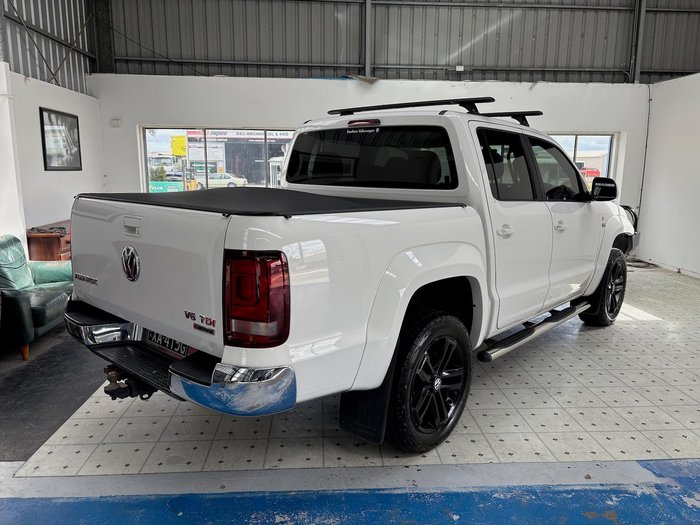 2018 Volkswagen Amarok TDI550 Sportline 2H MY19 4X4 Constant Candy White