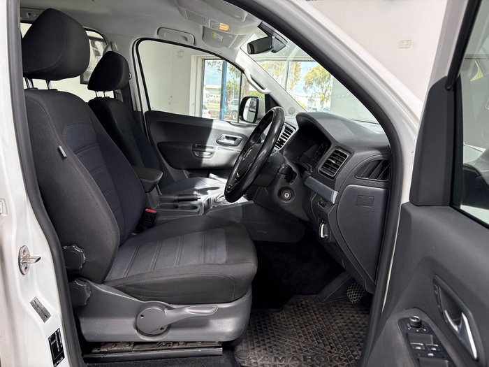 2018 Volkswagen Amarok TDI550 Sportline 2H MY19 4X4 Constant Candy White