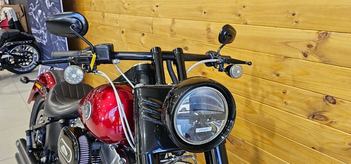 2011 Harley-davidson FLSTFB FAT BOY LO Maroon