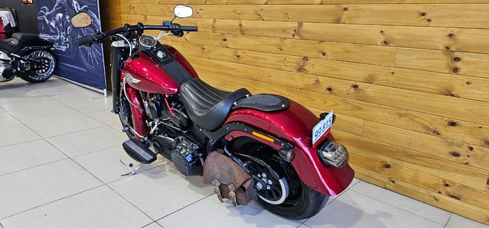 2011 Harley-davidson FLSTFB FAT BOY LO Maroon