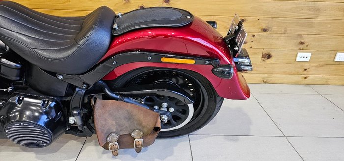 2011 Harley-davidson FLSTFB FAT BOY LO Maroon