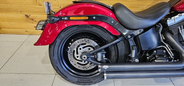 2011 Harley-davidson FLSTFB FAT BOY LO Maroon