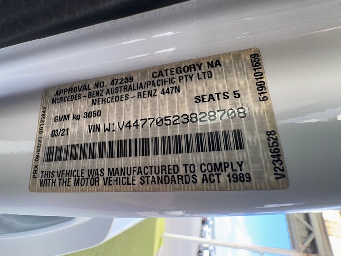 2020 Mercedes-Benz Vito 116CDI