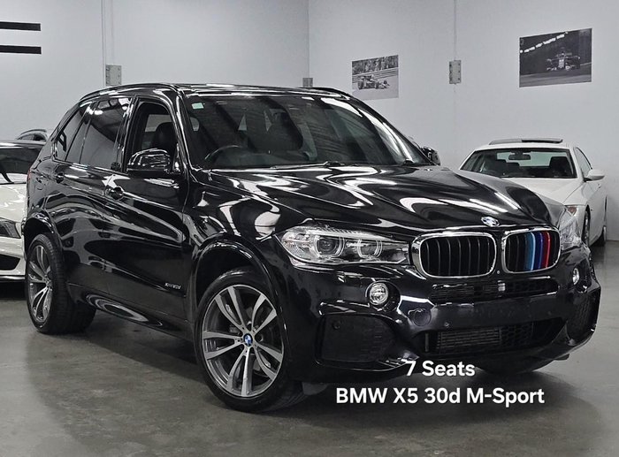 2015 BMW X5 xDrive30d F15 4X4 Constant Black Sapphire