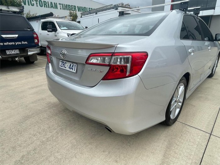 2012 Toyota Camry Atara SX ASV50R Silver Pearl