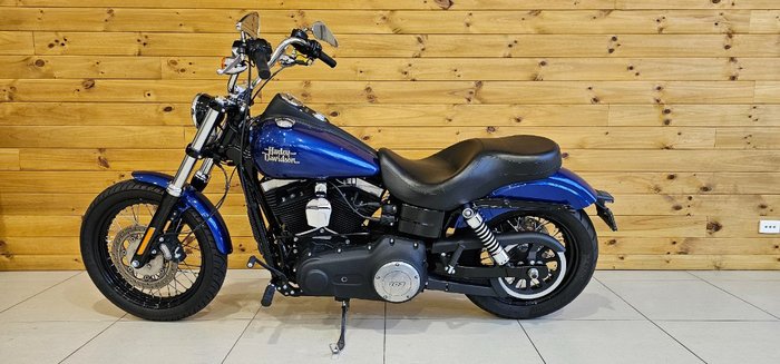 Harley-davidson 2016 HARLEY DAVIDSON 1690CC FXDB STREET BOB 103 Blue