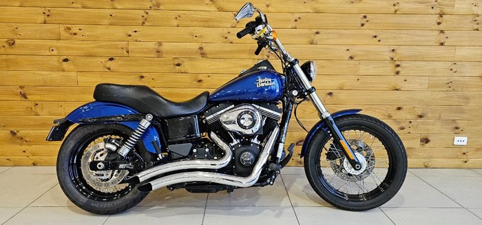 Harley-davidson 2016 HARLEY DAVIDSON 1690CC FXDB STREET BOB 103 Blue