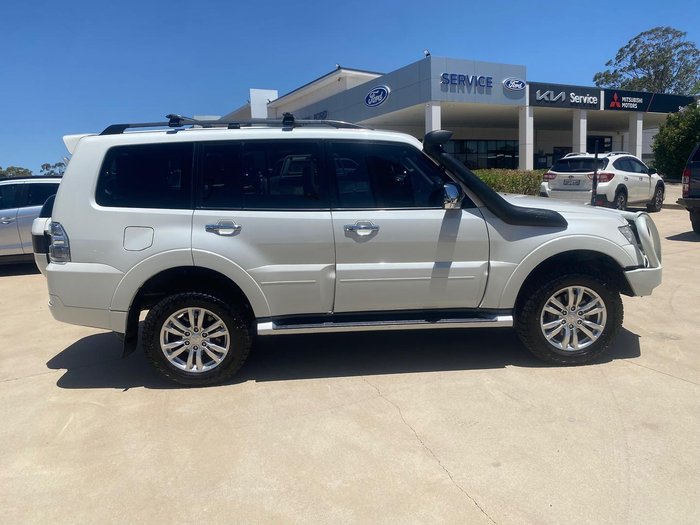 2018 Mitsubishi Pajero GLX NX MY18 4X4 Dual Range White