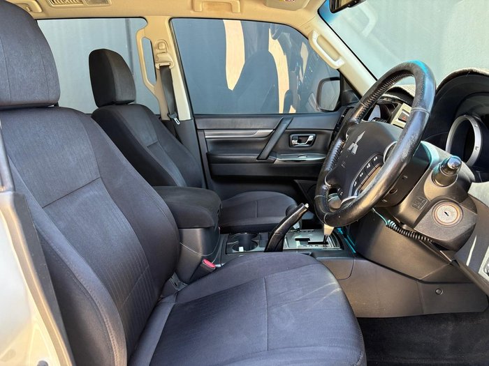 2018 Mitsubishi Pajero GLX NX MY18 4X4 Dual Range White