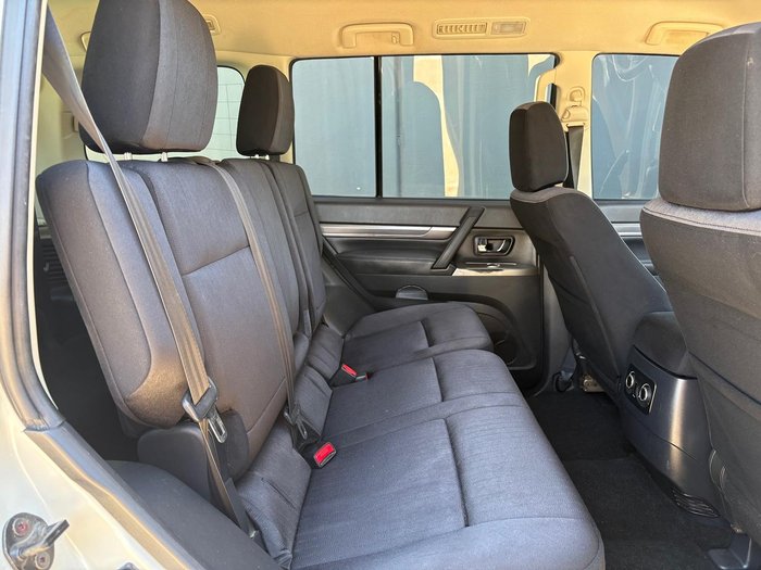 2018 Mitsubishi Pajero GLX NX MY18 4X4 Dual Range White