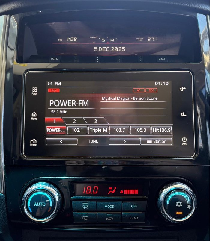 2018 Mitsubishi Pajero GLX NX MY18 4X4 Dual Range White