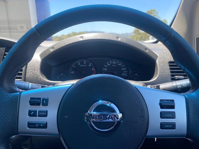 2013 Nissan Navara ST D40 Series 6 4X4 Dual Range Arctic White