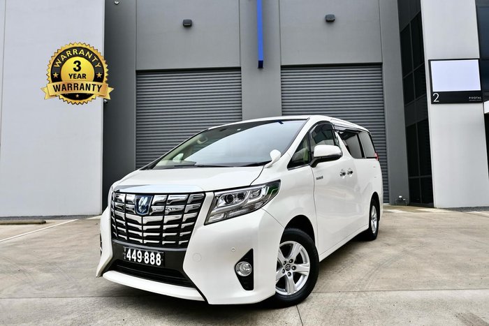 2015 Toyota Alphard Hybrid AYH30W White