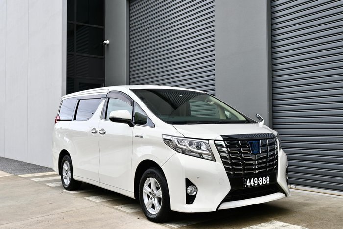 2015 Toyota Alphard Hybrid AYH30W White