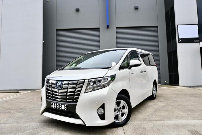 2015 Toyota Alphard Hybrid AYH30W White