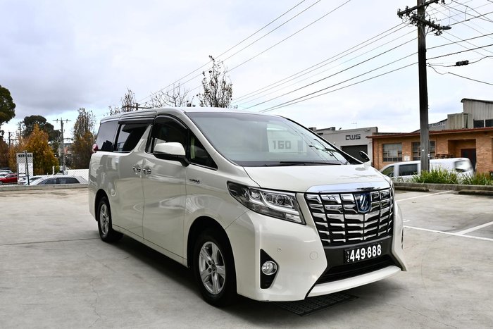2015 Toyota Alphard Hybrid AYH30W White