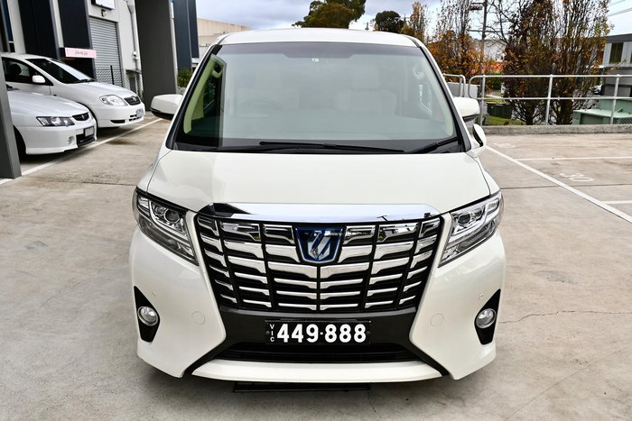2015 Toyota Alphard Hybrid AYH30W White