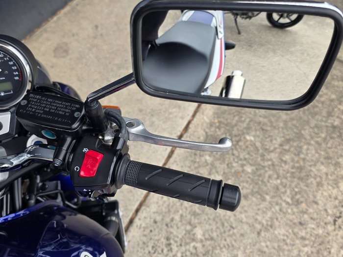 2008 Honda CB400 BLUE