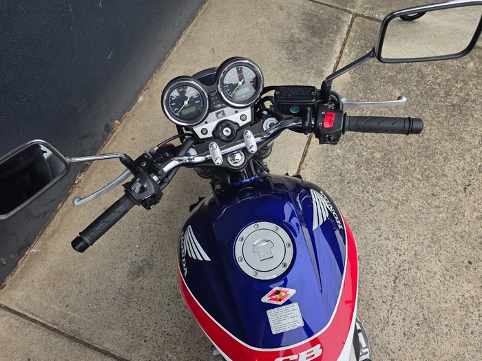 2008 Honda CB400 BLUE