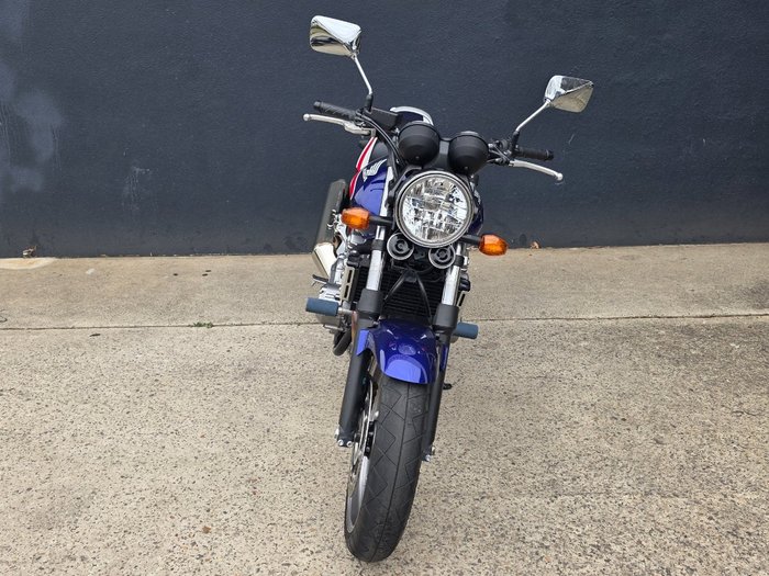 2008 Honda CB400 BLUE